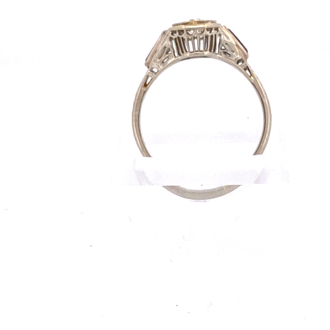 Own a Piece of History: Antique Solitaire Diamond Ring by Belais Jewelers