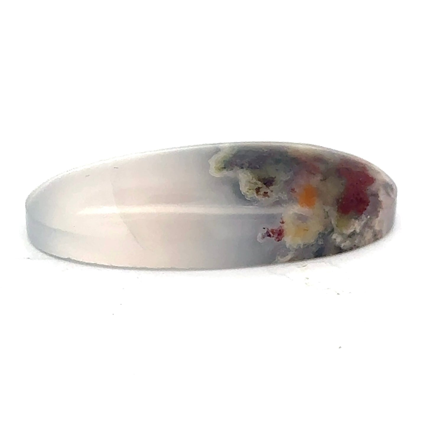 Picture Agate - Oval Cabochon Moss Agate