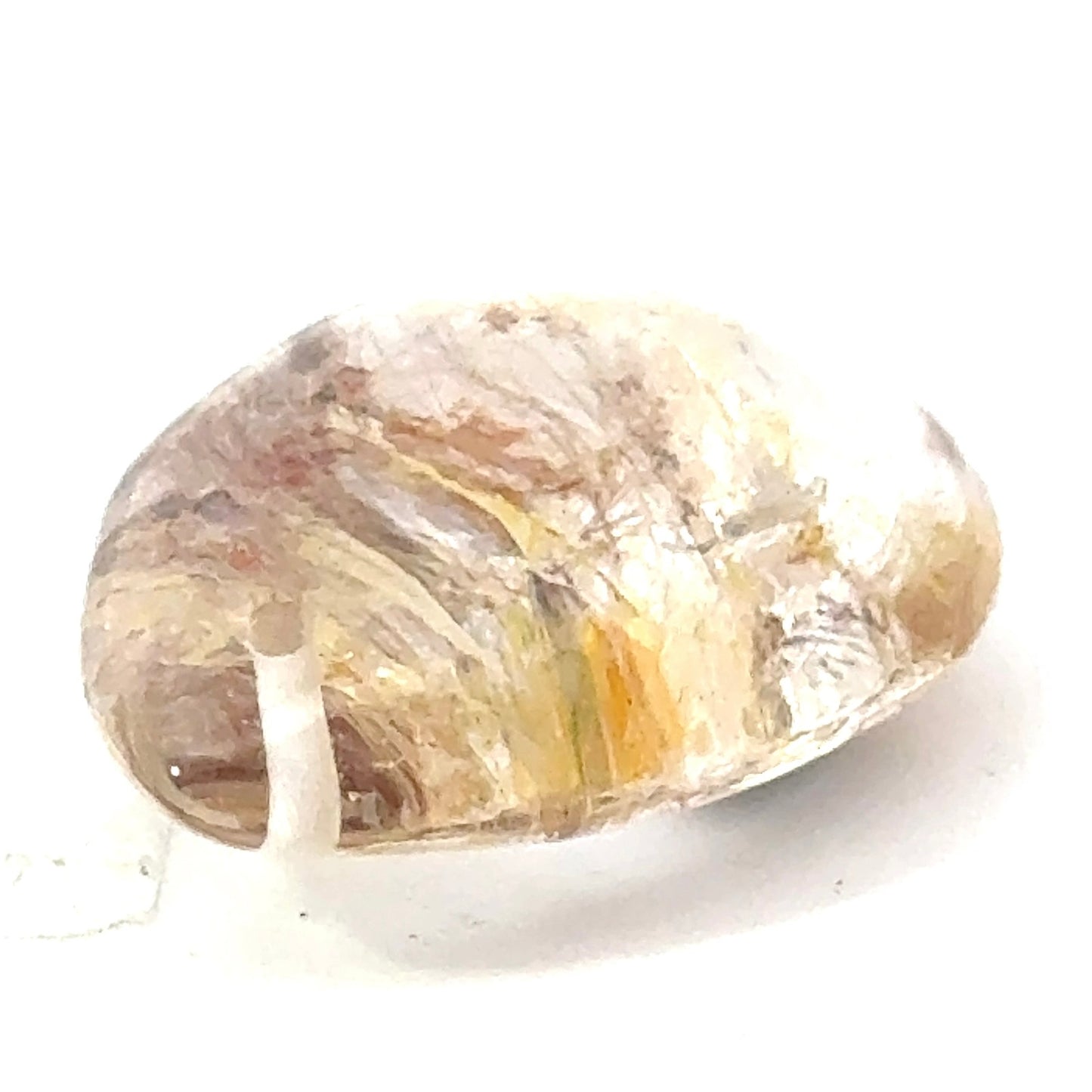 Rutilated Quartz Bead - 26.4 Carats Pear Shape