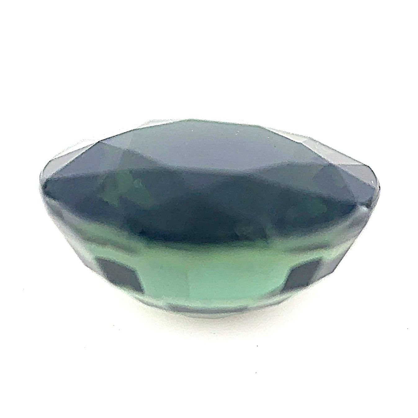 Dark Green Tourmaline - Native Round Cut