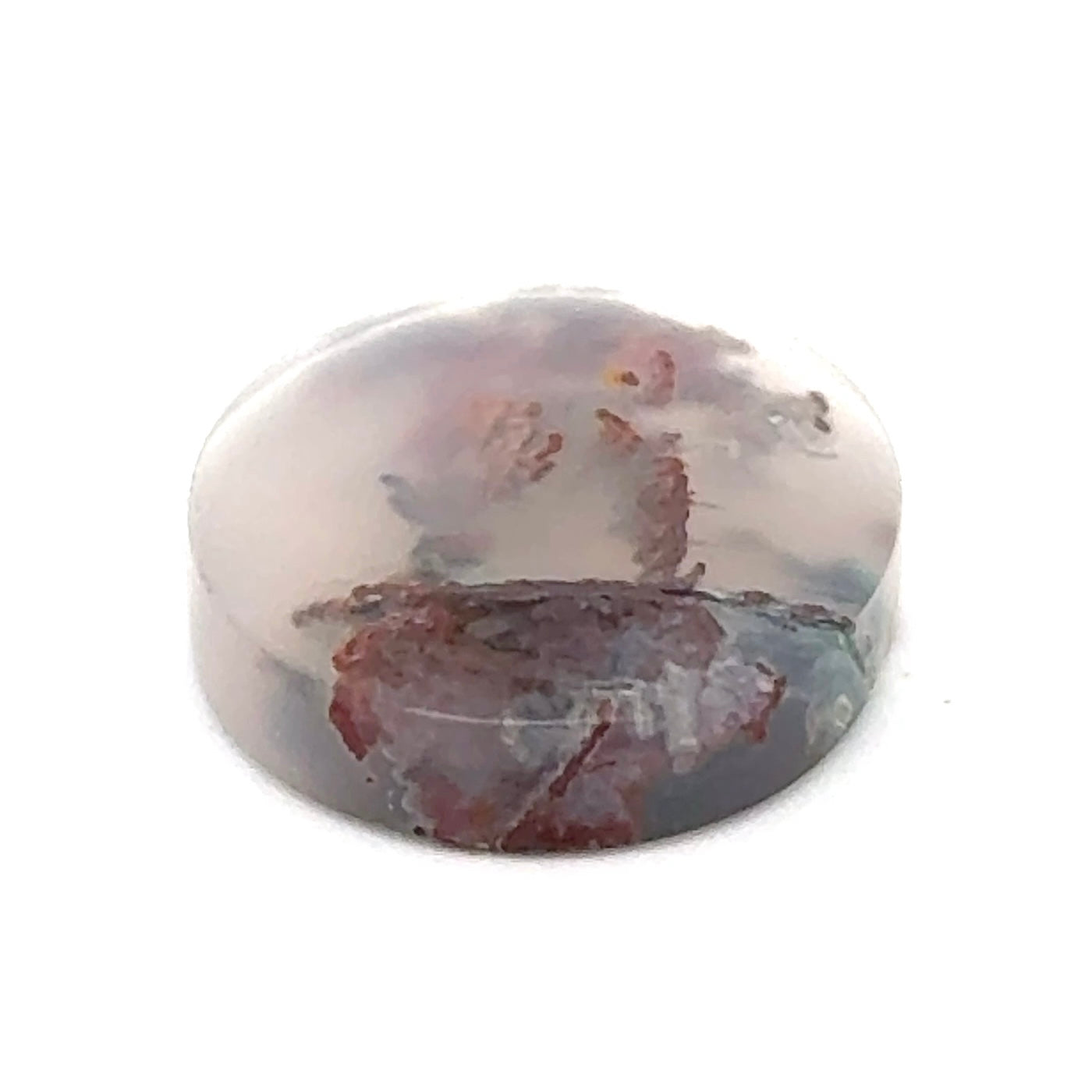 Picture agate - Oval Cabochon from Java Island