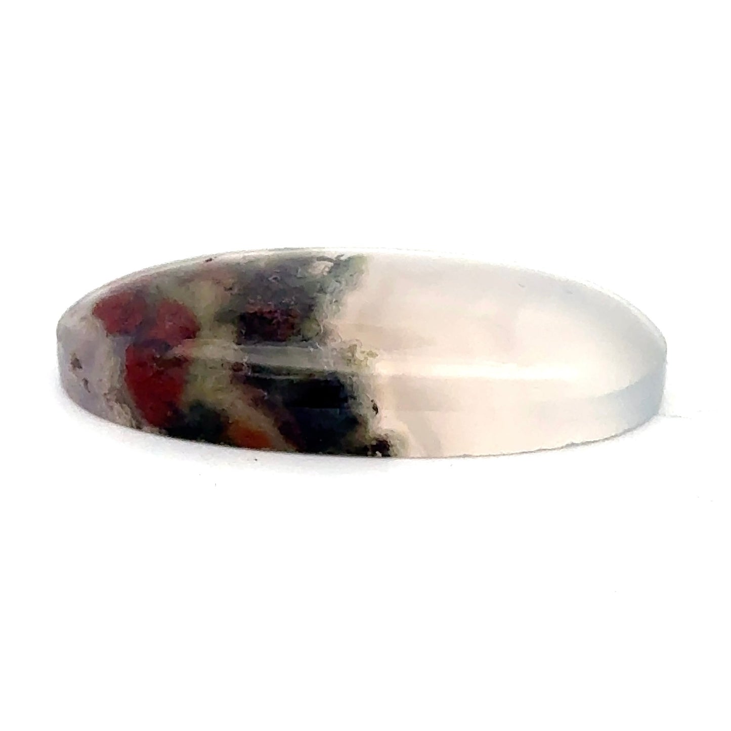 Picture Agate - Oval Cabochon Moss Agate