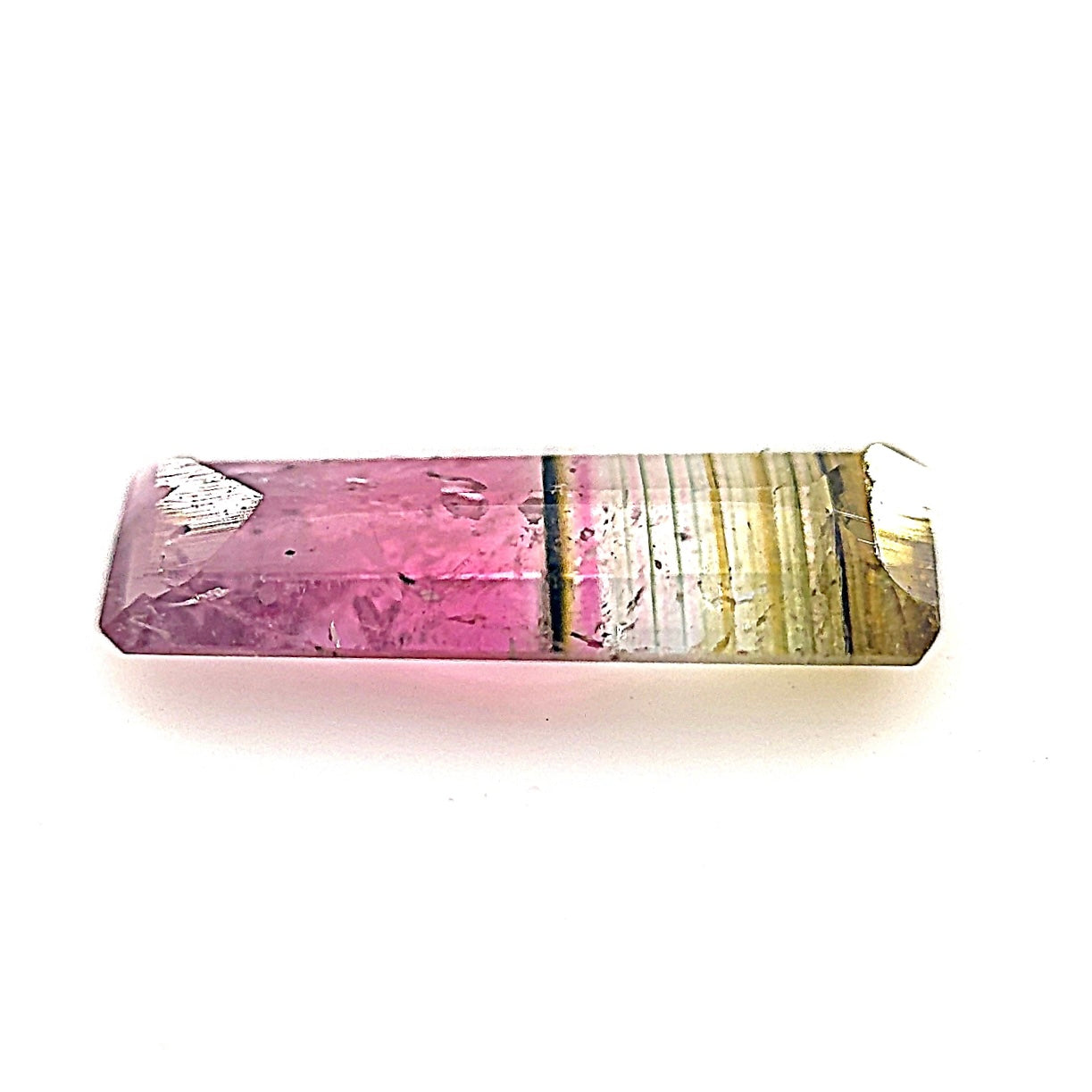 Rectangular Step Cut Watermelon Tourmaline - 1.17 Carats