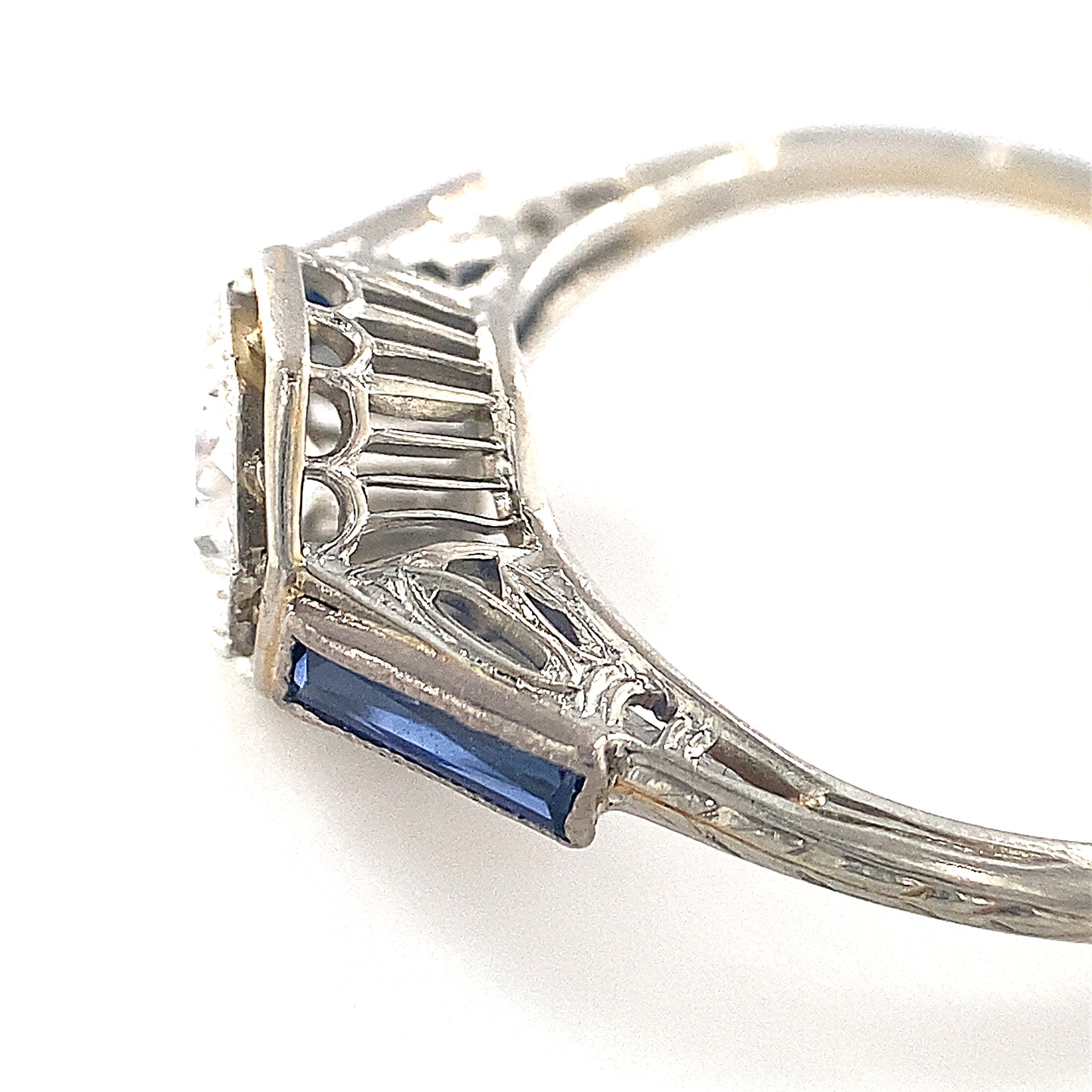 Own a Piece of History: Antique Solitaire Diamond Ring by Belais Jewelers